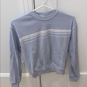 Light blue brandy melville sweatshirt